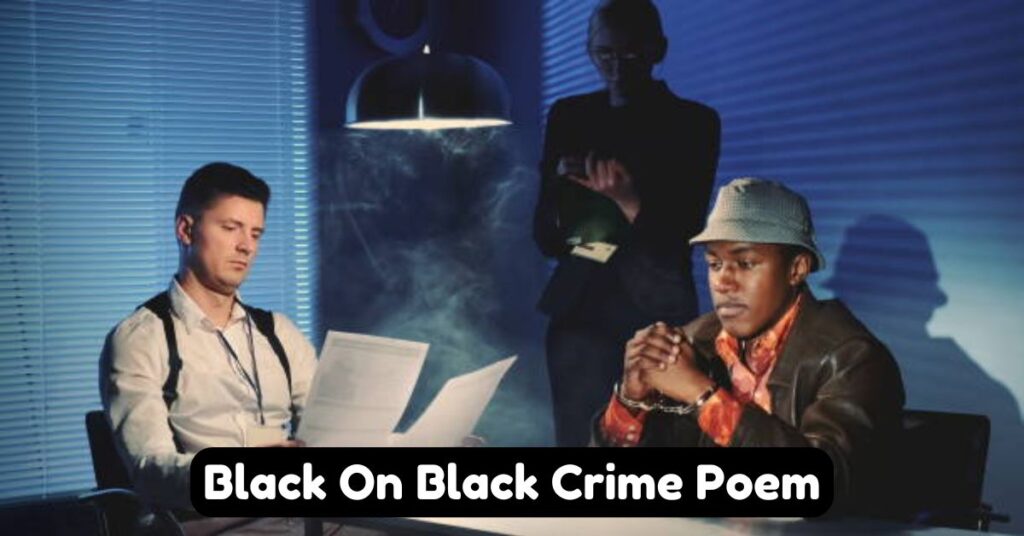 black on black crime poem
